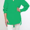 Women Ping Pong | Ping Pong Boyfriend Shirt In Jellybean Green