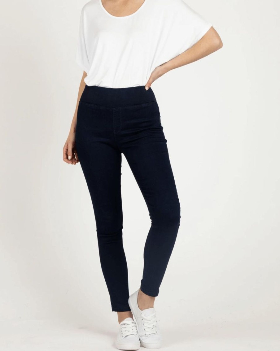 Women Betty Basics | Betty Basics Miller Stretch Jean In Black