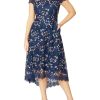 Women Anthea Crawford | Anthea Crawford Stellar Dress In Purple Navy