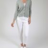 Women Jump | Jump Seam Detail Cardi In Sage