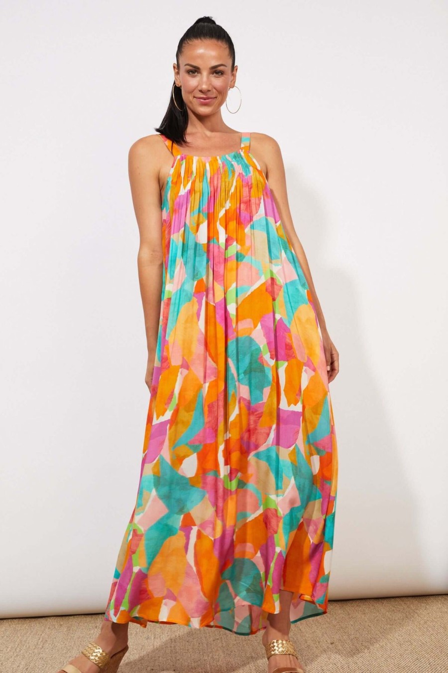 Women Haven | Haven Tropicana Tank Maxi In Tropicana