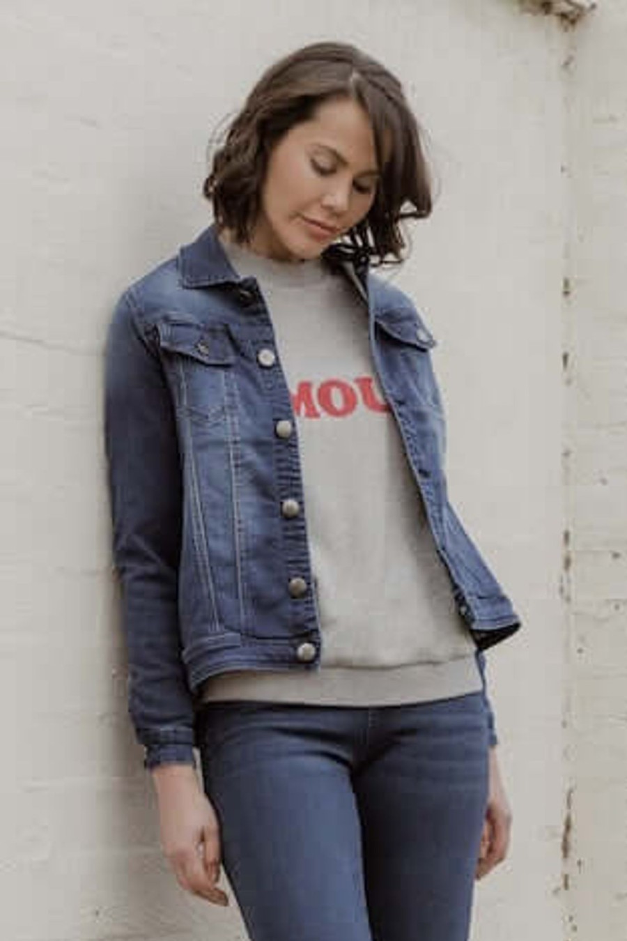 Women New London Jeans | New London Lorry Jacket In Denim