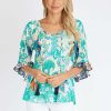 Women Lula Life | Lula Life Rio Top In Sea