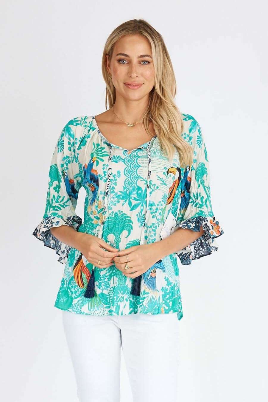 Women Lula Life | Lula Life Rio Top In Sea