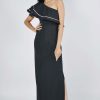 Women Frank Lyman | Lyman By Frank Lyman Gown In Black 222211