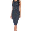 Women Zaliea | Zaliea Starlight Dress In Midnight