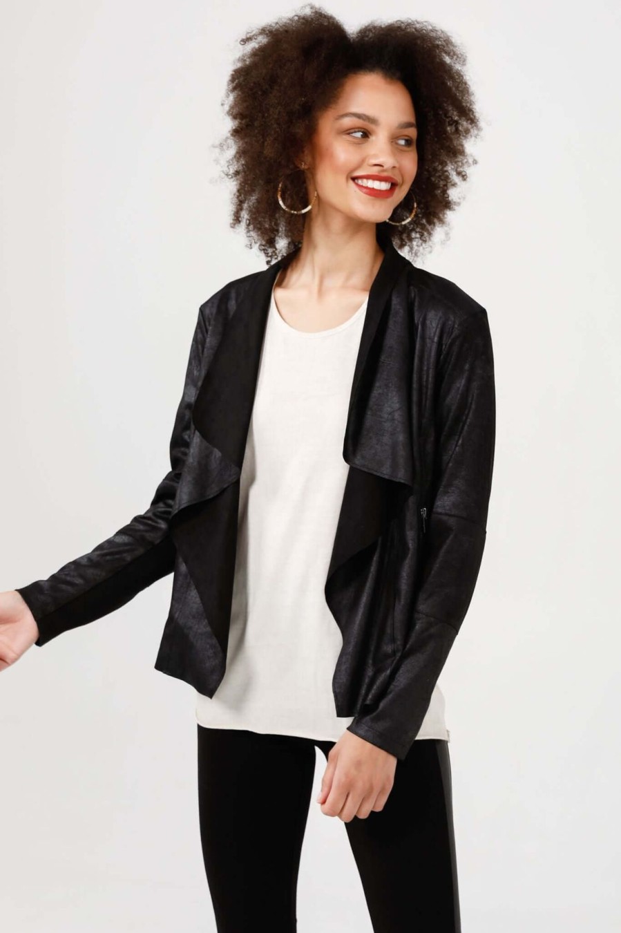 Women Brave + True | Brave + True Empire Black Jacket