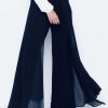 Women Frank Lyman | Frank Lyman Floaty Pant In Midnight 198256