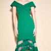 Women Joseph Ribkoff | Signature By Joseph Ribkoff Mermaid Gown In True Emerald 223743Tt