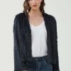 Women 365 Days | 365 Days Rabbit Fur Short Jacket In Midnight