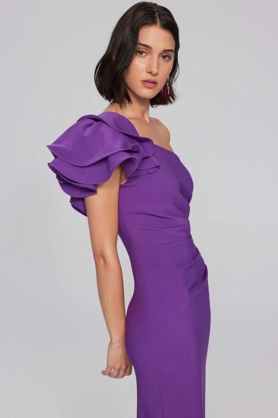 Women Joseph Ribkoff | Signature By Joseph Ribkoff Lux Dress In Majesty 241755