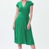 Women Joseph Ribkoff | Joseph Ribkoff Mykonos Dress In Foliage 232039