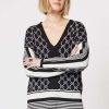 Women Clarity | Clarity Monogram Jumper In Black