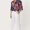 Women Gordon Smith | Gordon Smith Botanical Shirt In Navy