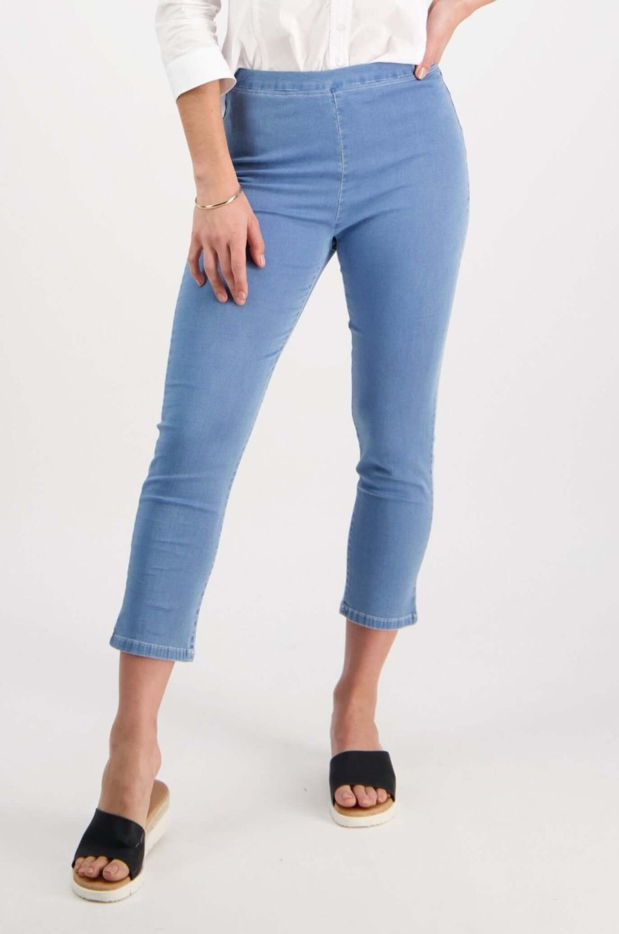 Women Vassalli | Vassalli Skinny Leg Jean In Ice