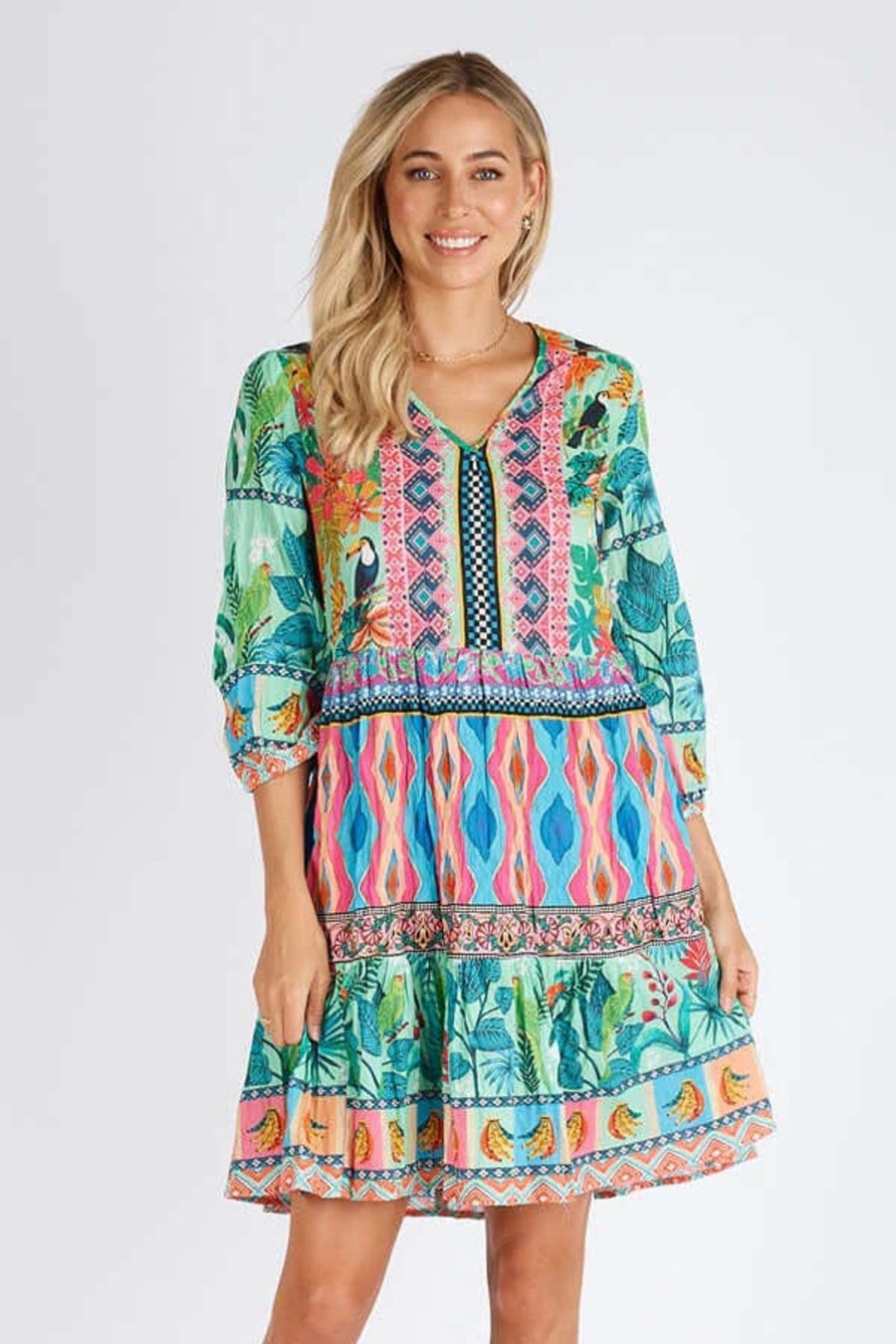 Women Lula Life | Lula Life Toucan Dress