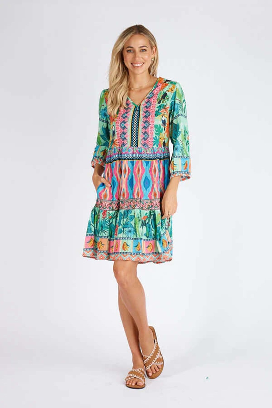 Women Lula Life | Lula Life Toucan Dress