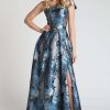 Women Romance | Romance Vaelrie Bow Maxi In Silver Blue