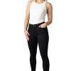 Women Wakee | Wakee Fray Hem Jean In Black