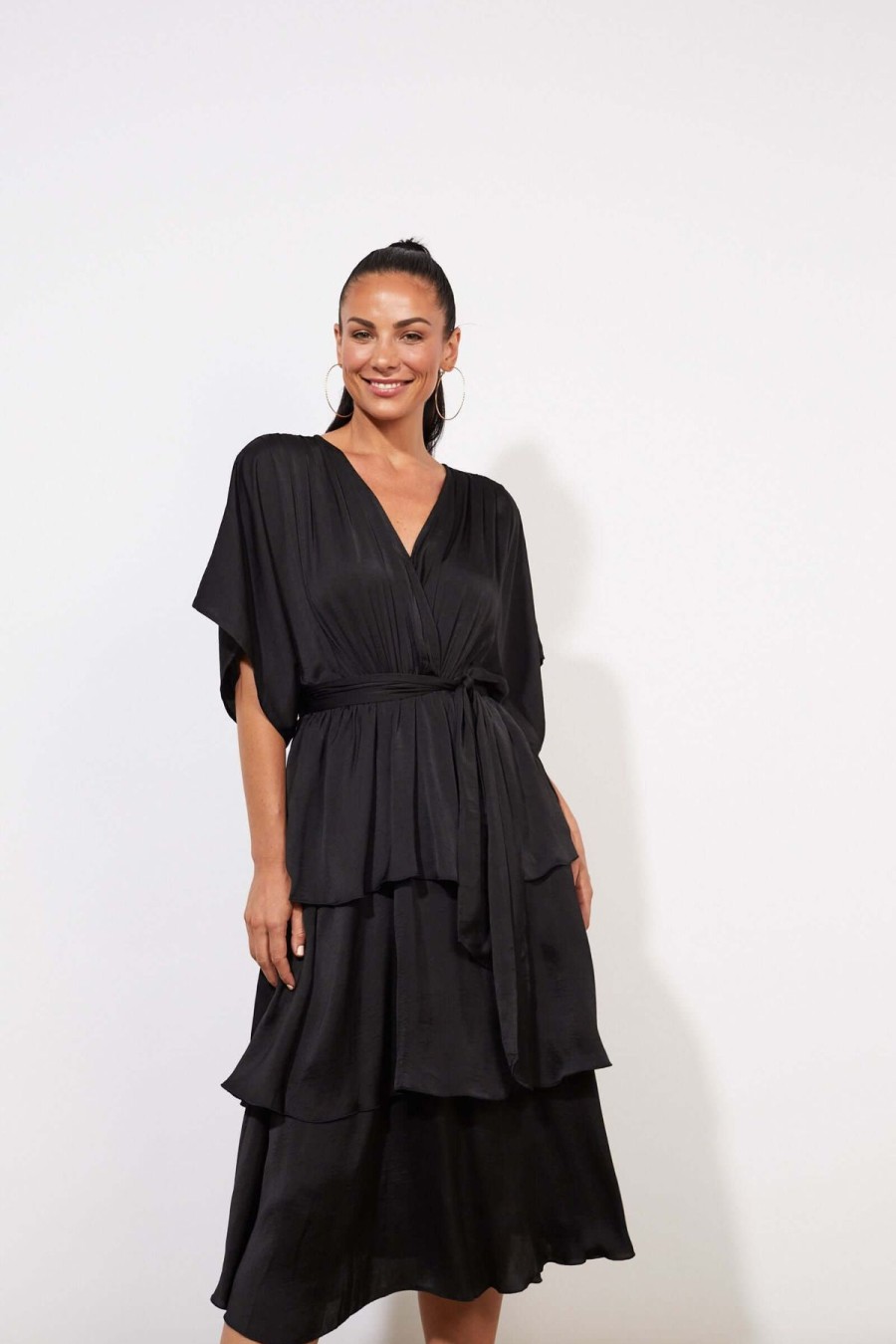 Women Haven | Haven Barbados Dress In Jet Black