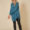 Women Eb & Ive | Eb & Ive Cleo Jumper In Teal