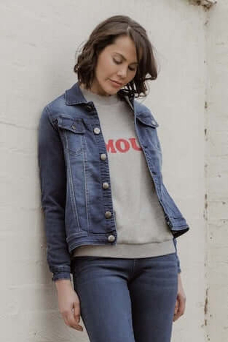 Women New London Jeans | New London Lorry Jacket In Denim