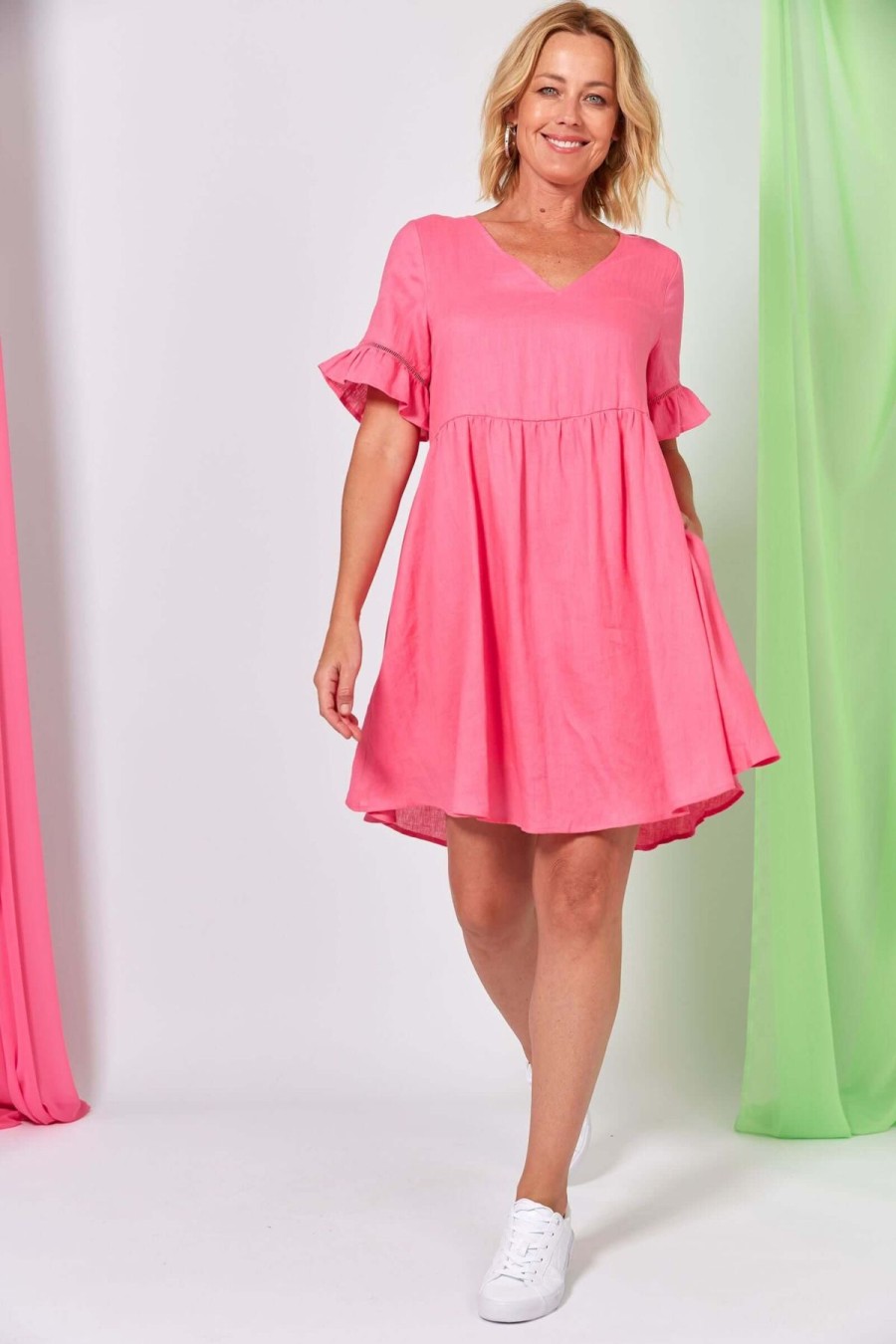 Women Eb & Ive | Eb & Ive La Vie Dress In Candy