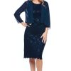 Women Jesse Harper | Jesse Harper Sequin Dress & Bolero In Midnight