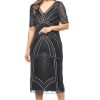 Women Jesse Harper | Jesse Harper Beaded Dress In Black