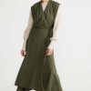 Women Brave + True | Brave + True Amalita Dress In Deep Moss