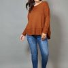 Women Eb & Ive | Eb & Ive Poppy Knit In Cinnamon