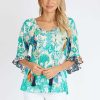 Women Lula Life | Lula Life Rio Top In Sea