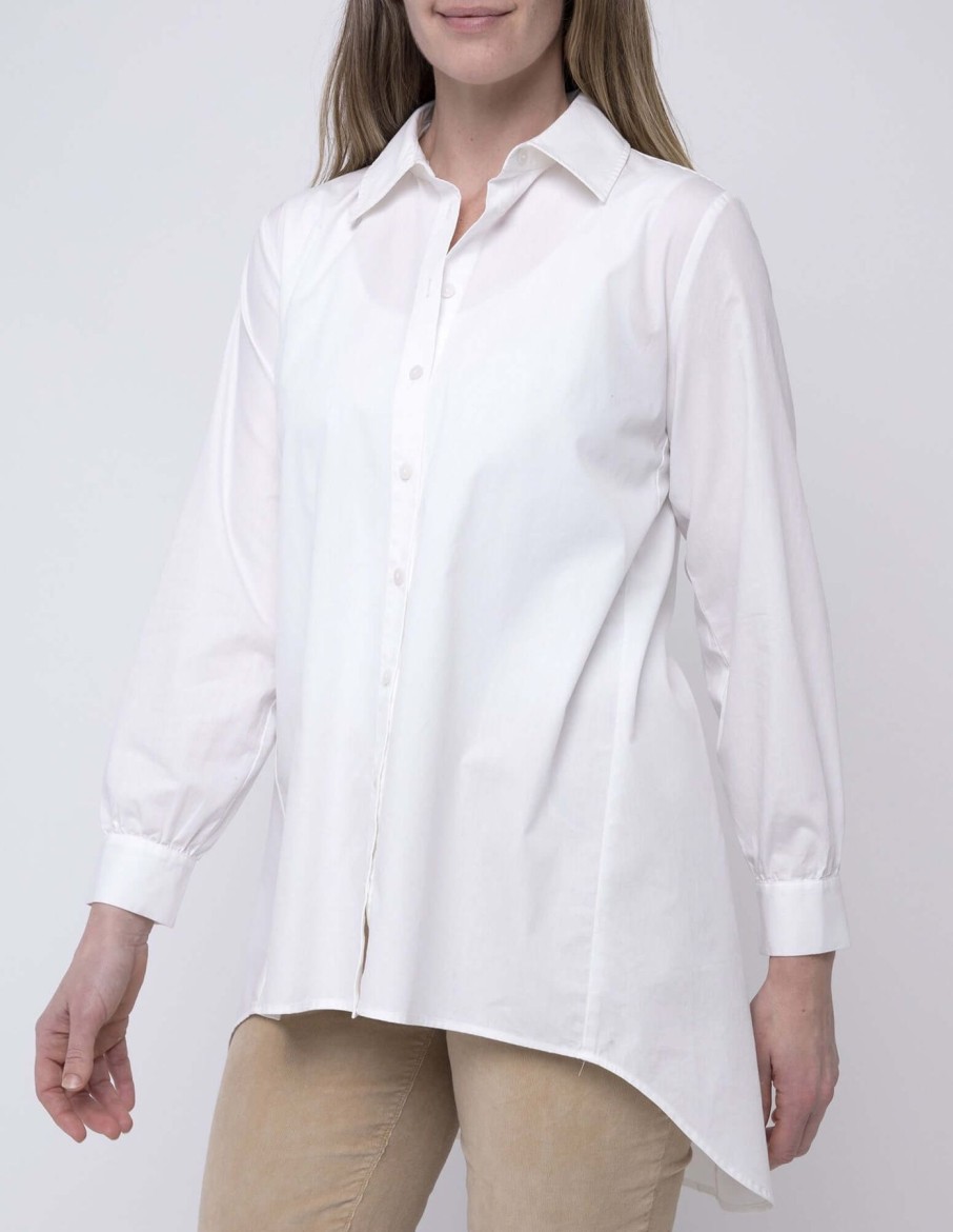 Women Ping Pong | Ping Pong Everyday Poplin Shirt In White