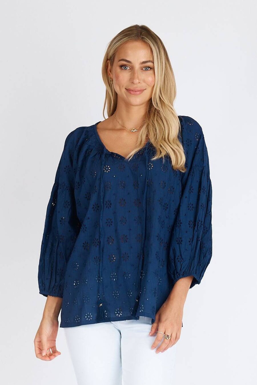 Women Lula Life | Lula Life Charli Top In Navy