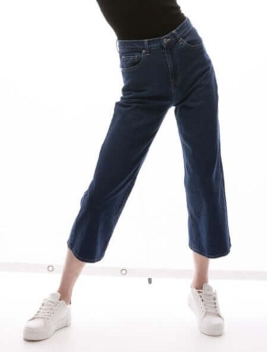 Women Sass | Sass Sandy Jean In 78 Wash - Blue