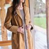 Women Foil | Foil Of Your Own Accord Coat In Antique Gold