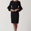 Women Joseph Ribkoff | Joseph Ribkoff Statement Dress In Black 233096