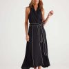 Women Brave + True | Brave + True Ari Dress In Black + White