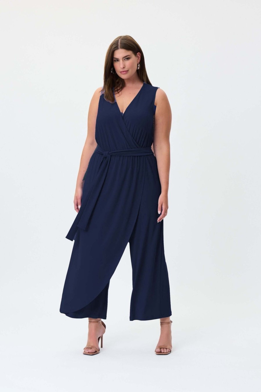 Women Joseph Ribkoff | Joseph Ribkoff Forever Blue Jumpsuit In Midnight 232247