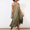 Women Haven | Haven Barbados Tank Maxi In Khaki