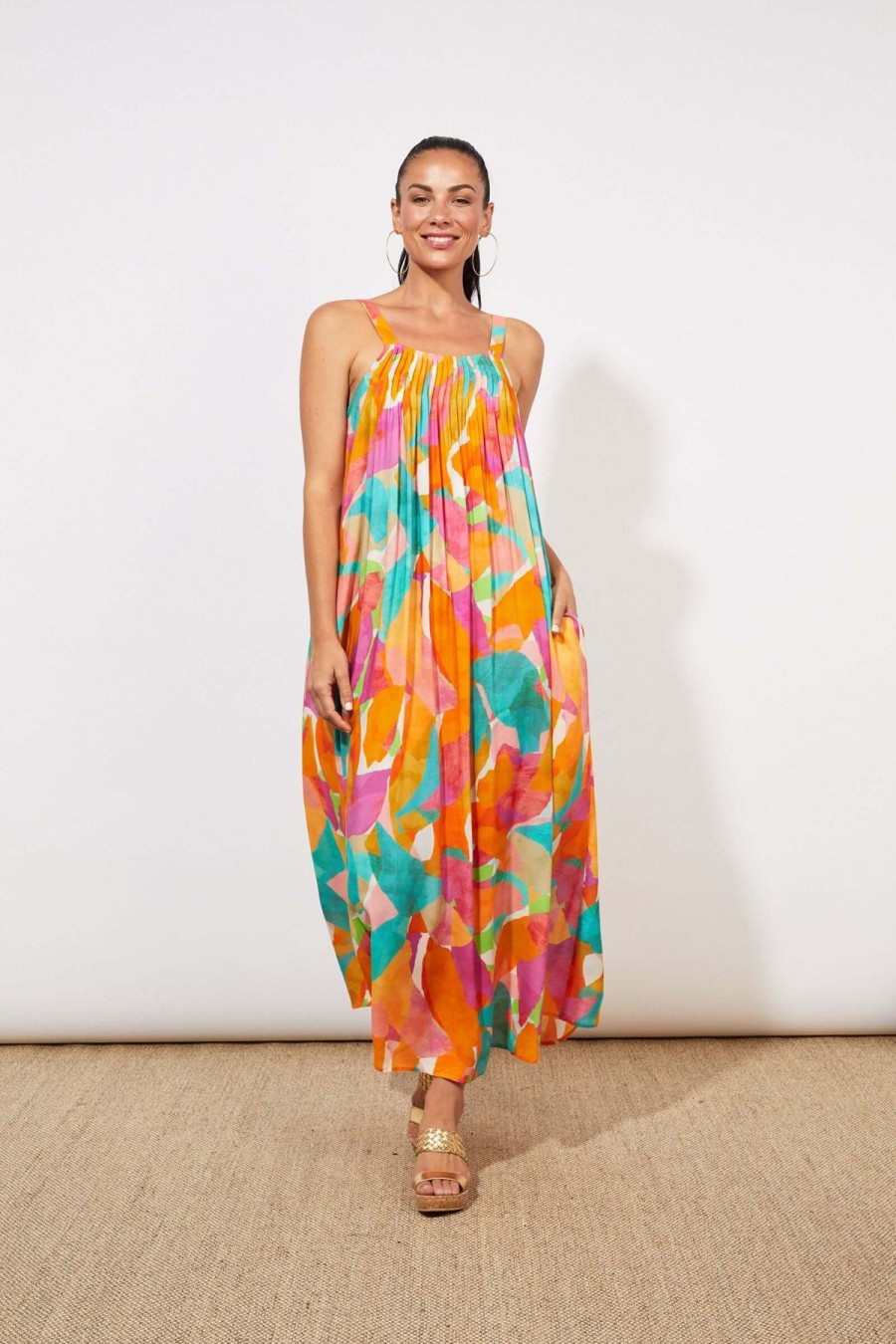 Women Haven | Haven Tropicana Tank Maxi In Tropicana