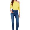 Women Up | Up Up Dated Denim Jean In Medium Blue