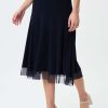 Women Joseph Ribkoff | Joseph Ribkoff Hamptons Skirt In Midnight 231223