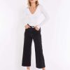 Women Sass | Sass Sandy Jean In 82 Wash - Black