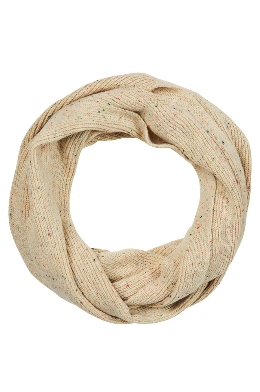 Women Eb & Ive | Eb & Ive Diaz Snood In Ivory Fleck