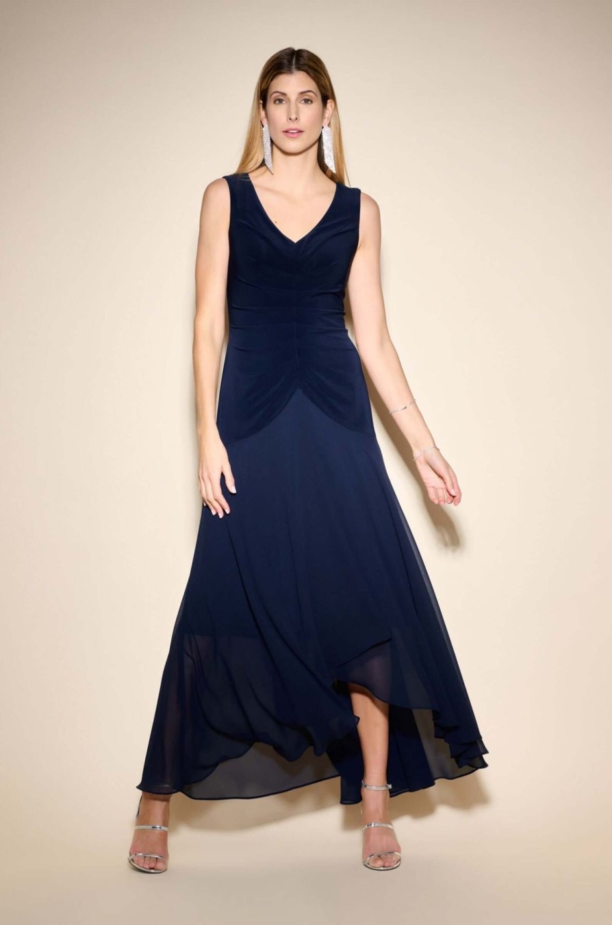 Women Joseph Ribkoff | Signature By Joseph Ribkoff Gown In Midnight 233721