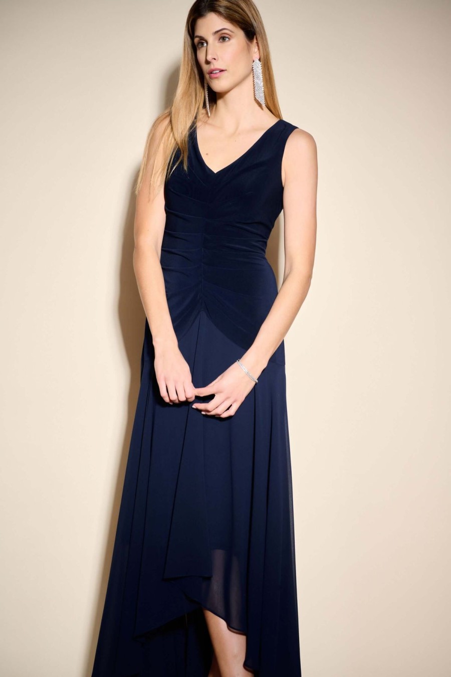 Women Joseph Ribkoff | Signature By Joseph Ribkoff Gown In Midnight 233721