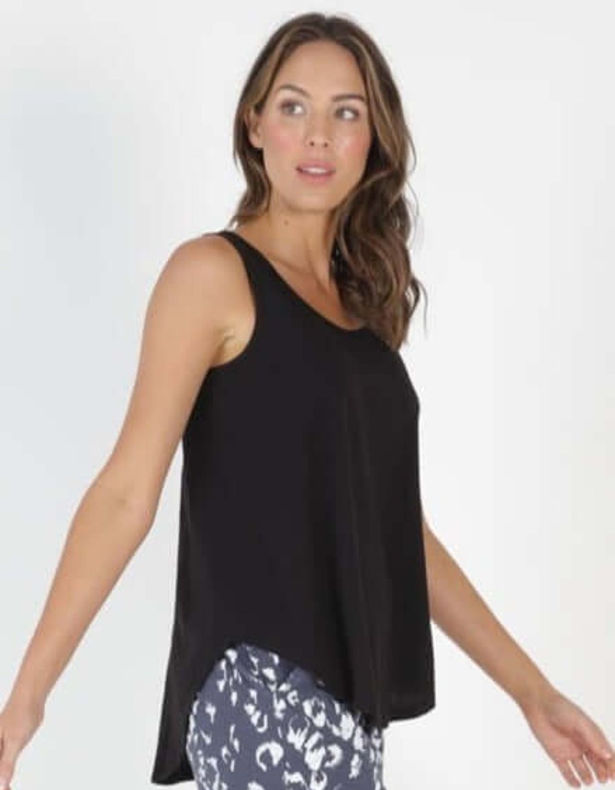 Women Betty Basics | Betty Basics Boston Tank In Black